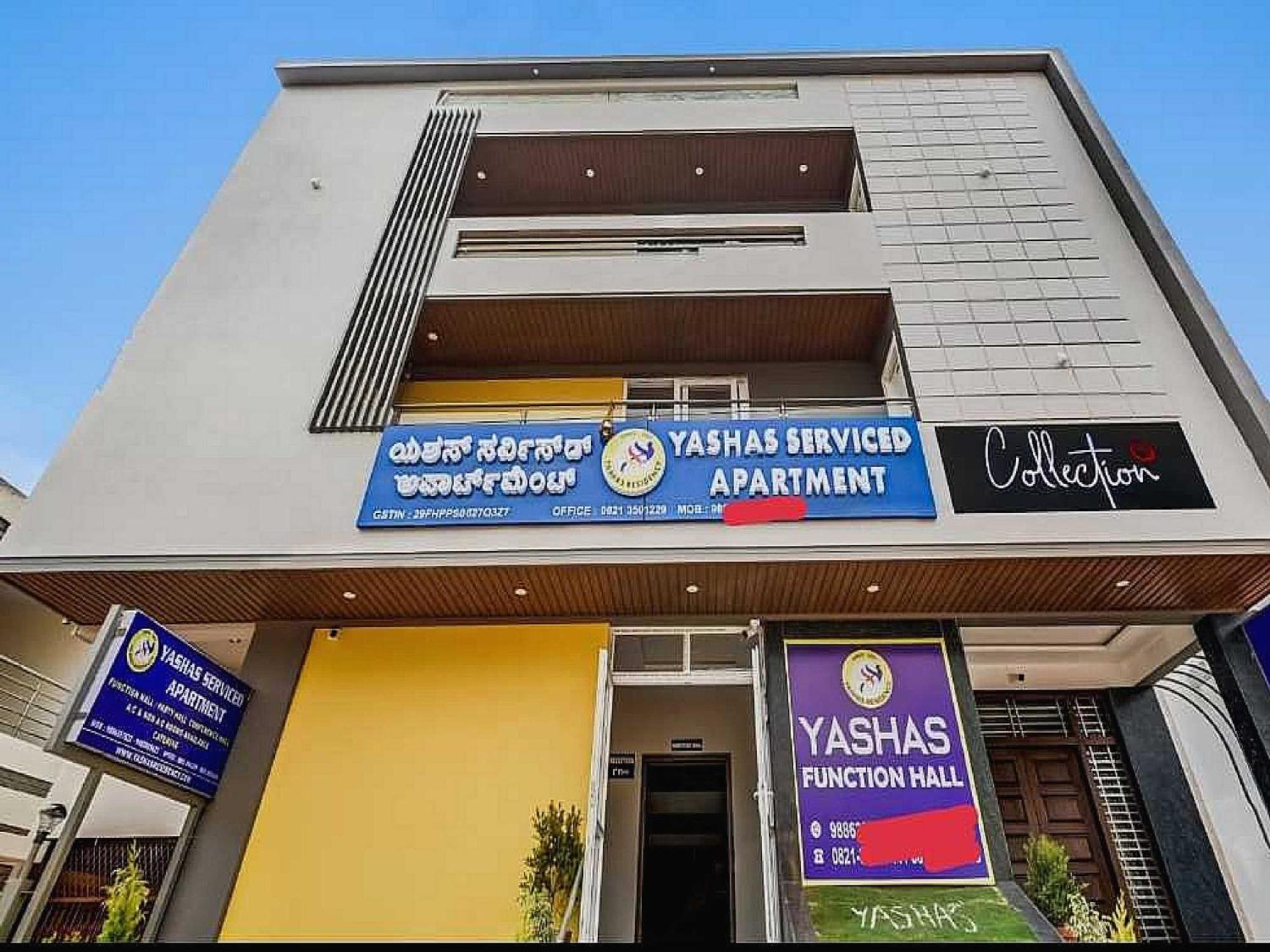 Collection O Yashas Serviced Apartment Vanivilasa Puram Eksteriør bilde